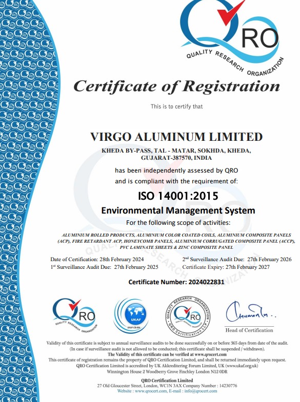 Virgo ACP ISO 9001 Catalogue Thumbnail