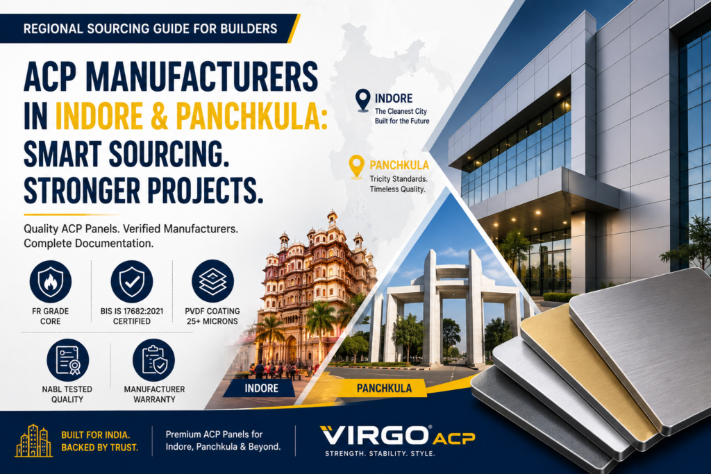 ACP Manufacturers in Indore & Panchkula: Regional Sourcing Guide for Builders