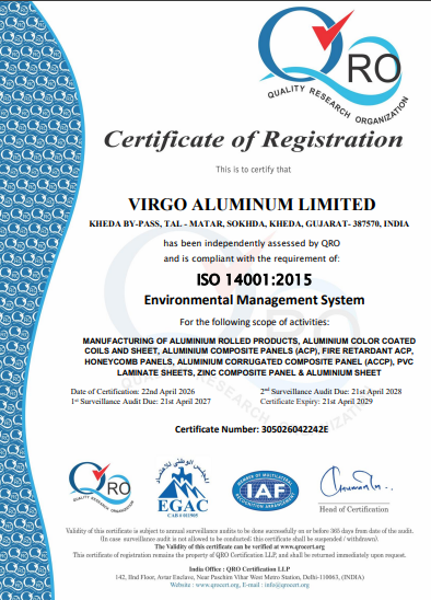 Virgo ACP ISO 14001 Catalogue Thumbnail