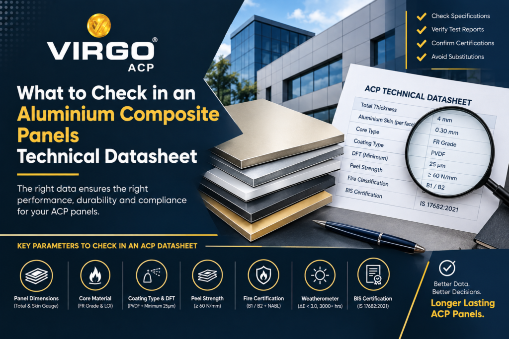 What to Check in an Aluminium Composite Panels Technical Datasheet 